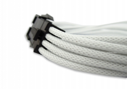 White Braided 8-pin EPS Extension