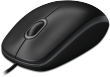 B100 Wired Optical USB Mouse
