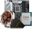 Quiet PC Intel 12/13th Gen CPU and micro-ATX Motherboard Bundle
